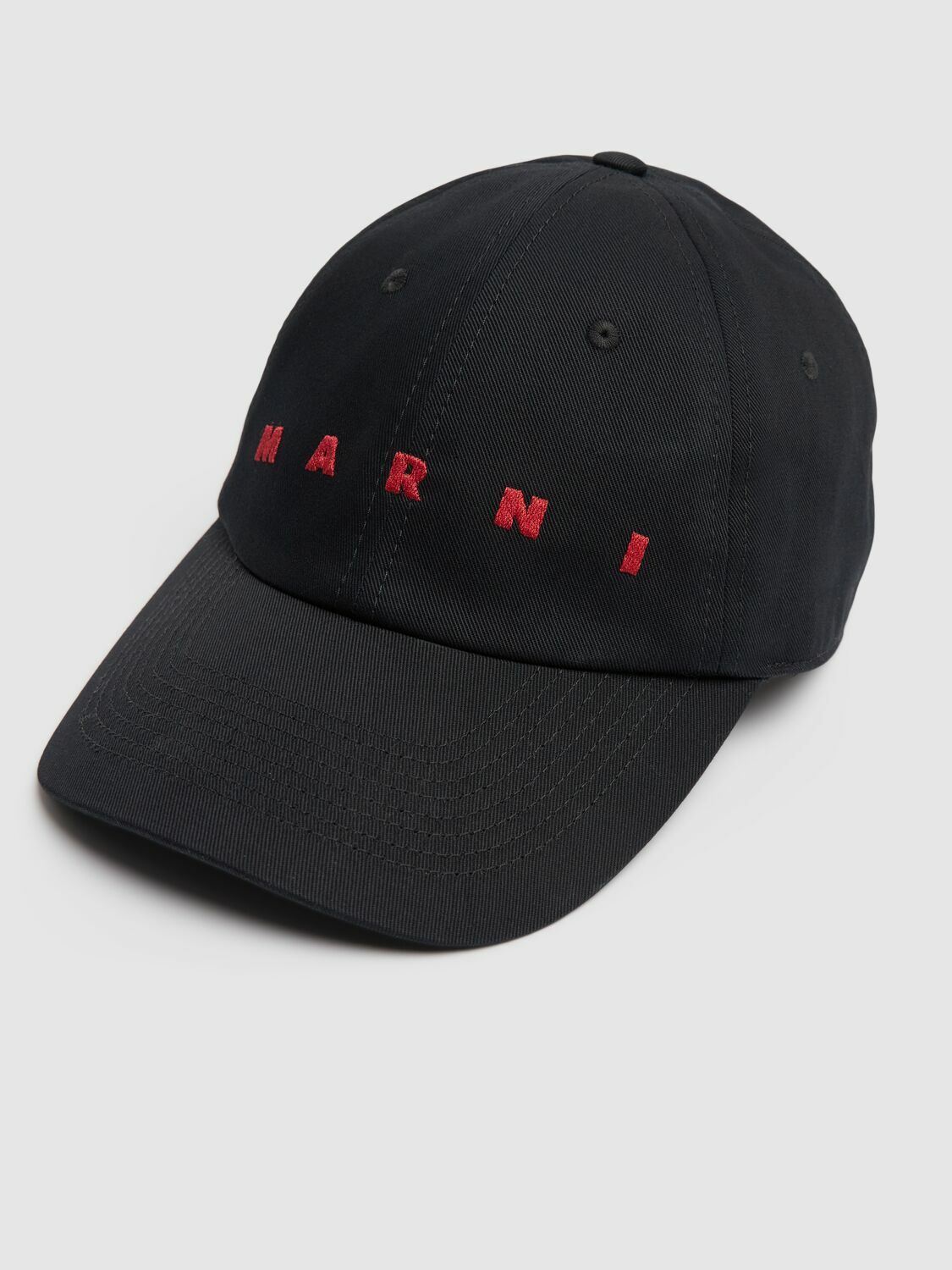 ★送料関税込★【MARNI】 Cotton Cap MARNI Logo Cotton Baseball Cap Marni