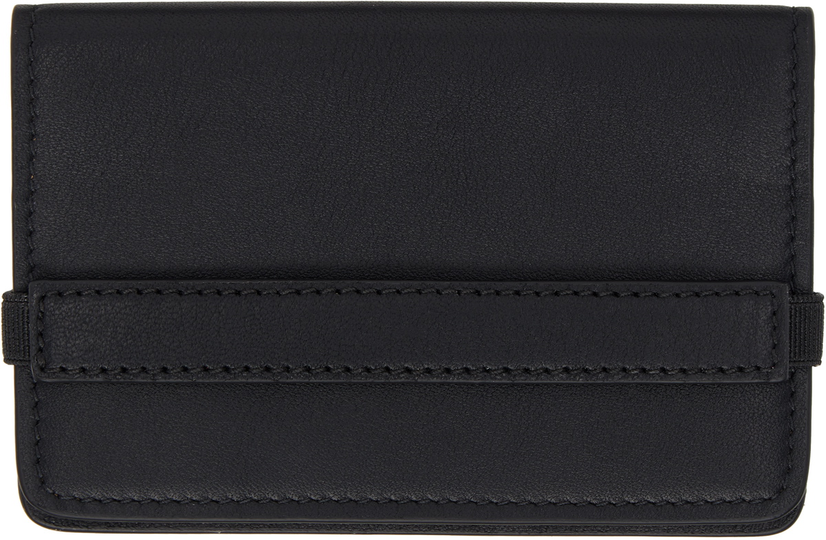 Common Projects Black Accordion Wallet