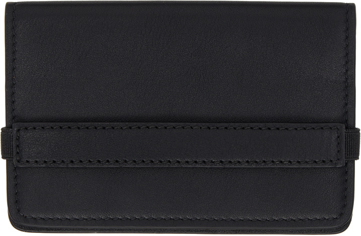 Photo: Common Projects Black Accordion Wallet
