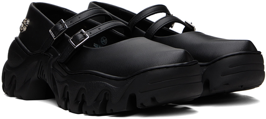 Rombaut Black Boccaccio II MJ Ballerina Flats