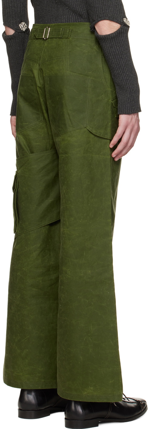 Solitude Studios SSENSE Exclusive Green Habitual Cargo Pants