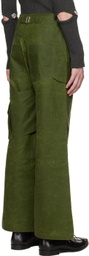 Solitude Studios SSENSE Exclusive Green Habitual Cargo Pants