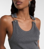 Jean Paul Gaultier Cotton jersey tank top