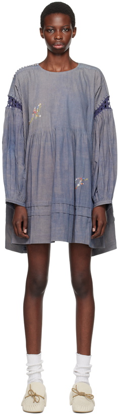 Photo: Story mfg. Purple Mon Minidress