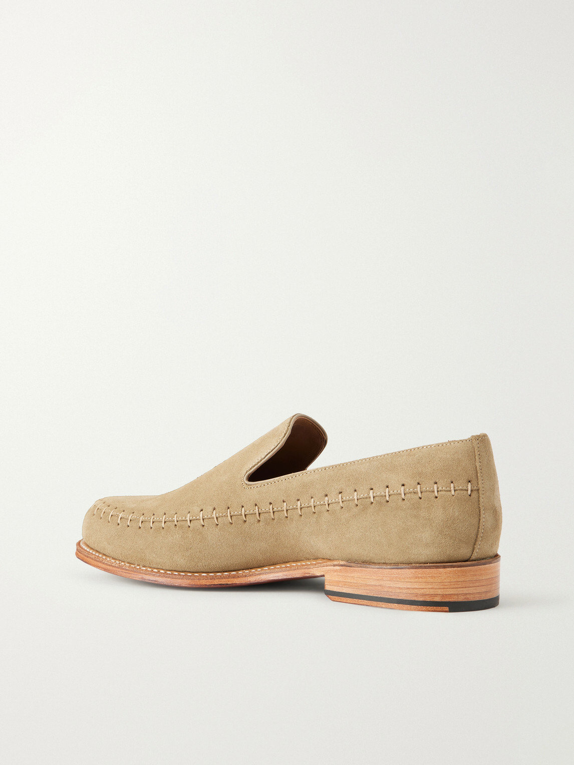 Grenson - Bernie Suede Venetian Loafers - Neutrals