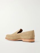 Grenson - Bernie Suede Venetian Loafers - Neutrals