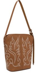 Toga Pulla Tan Western Shoulder Bag