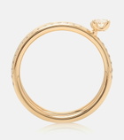 Repossi - Blast 18kt rose-gold ring with diamonds