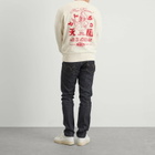 Edwin Men's Tonkatsu Sweatshirt in Whisper White