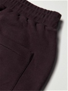 Studio Nicholson - Chapel Tapered Fleece-Back Cotton-Jersey Sweatpants - Black