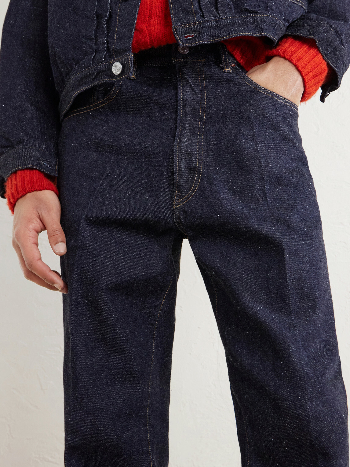 Kaptain Sunshine - Skate Straight-Leg Selvedge Jeans - Blue
