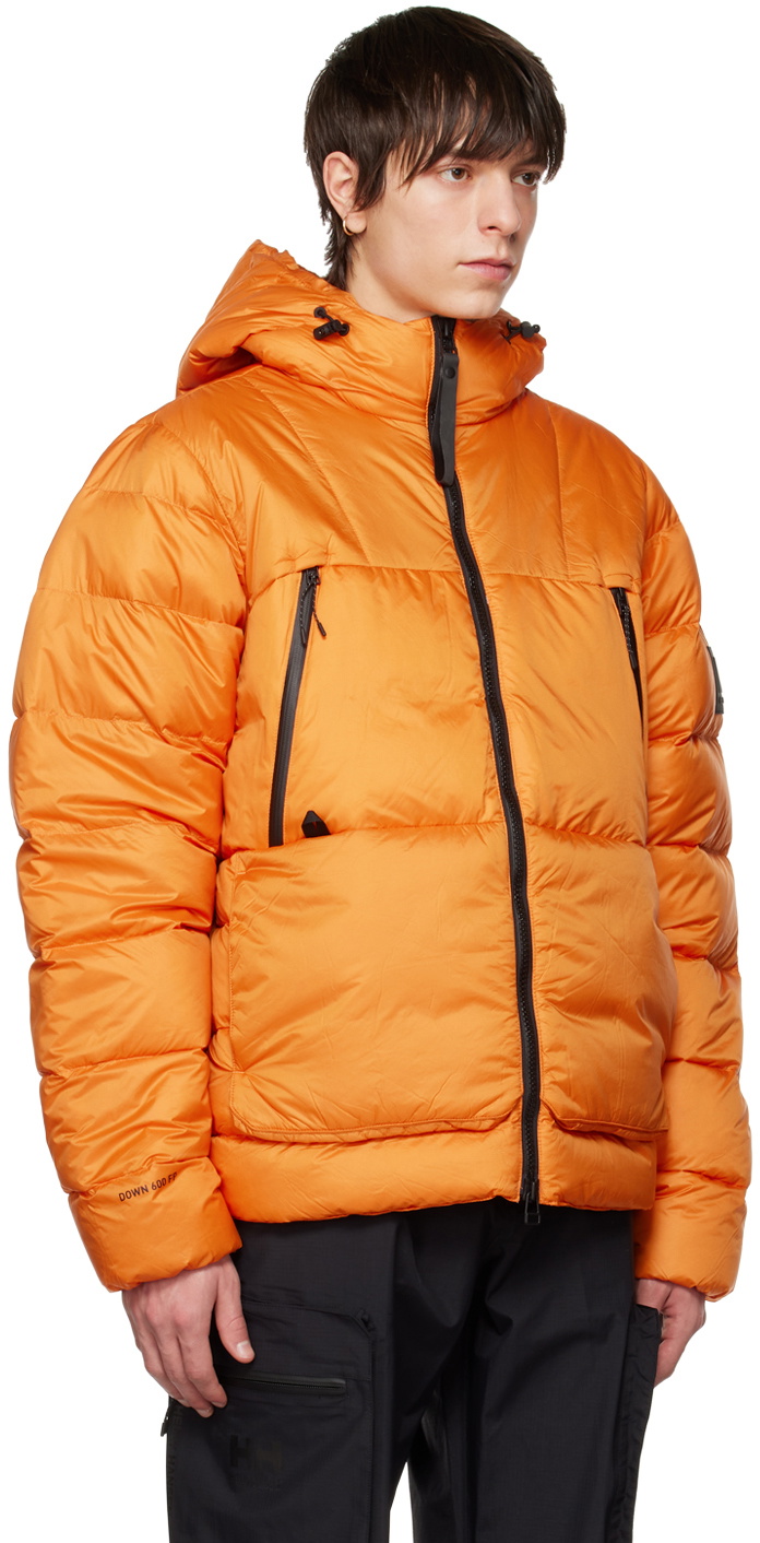 HH-118389225 Orange Arc Down Jacket