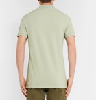 Maison Kitsuné - Cotton-Piqué Polo Shirt - Green