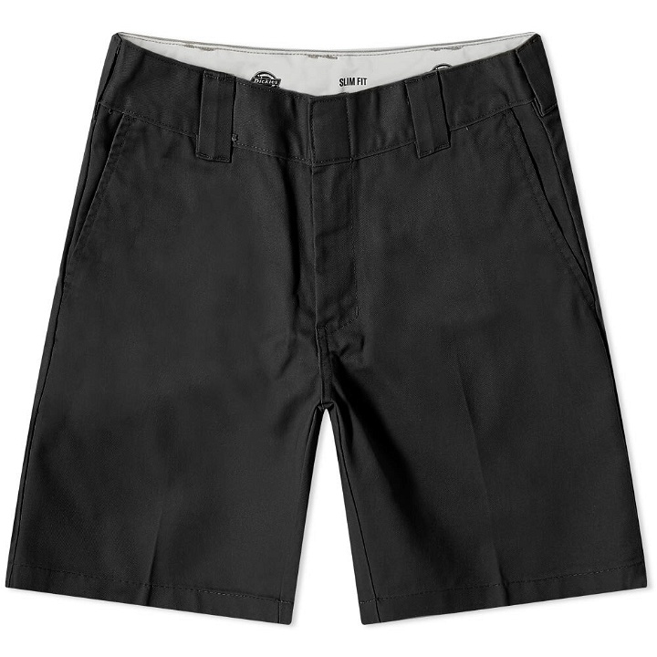 Photo: Dickies Men's Slim Fit Short in Black