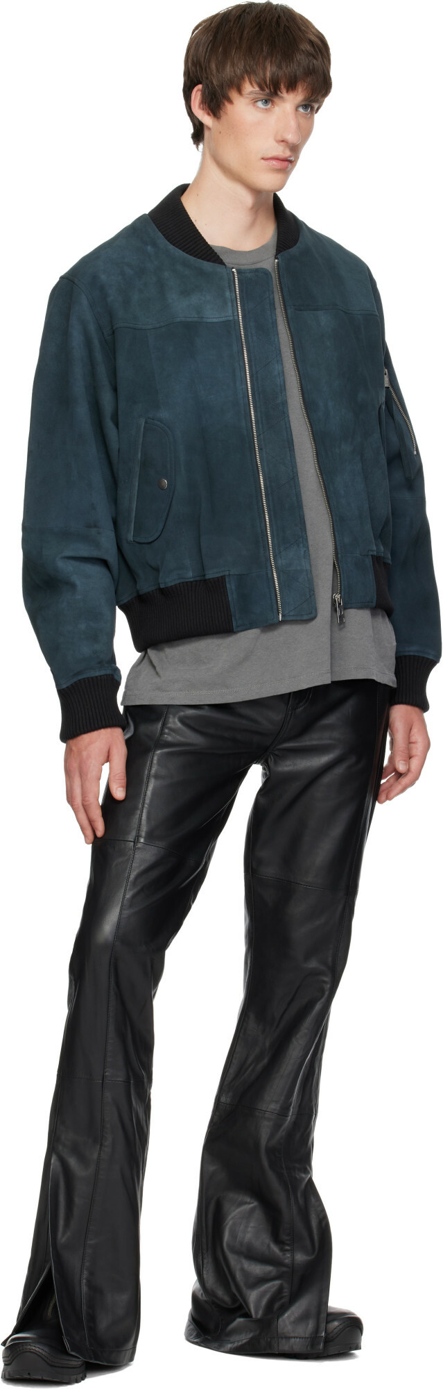 Deadwood Black Prance Leather Pants