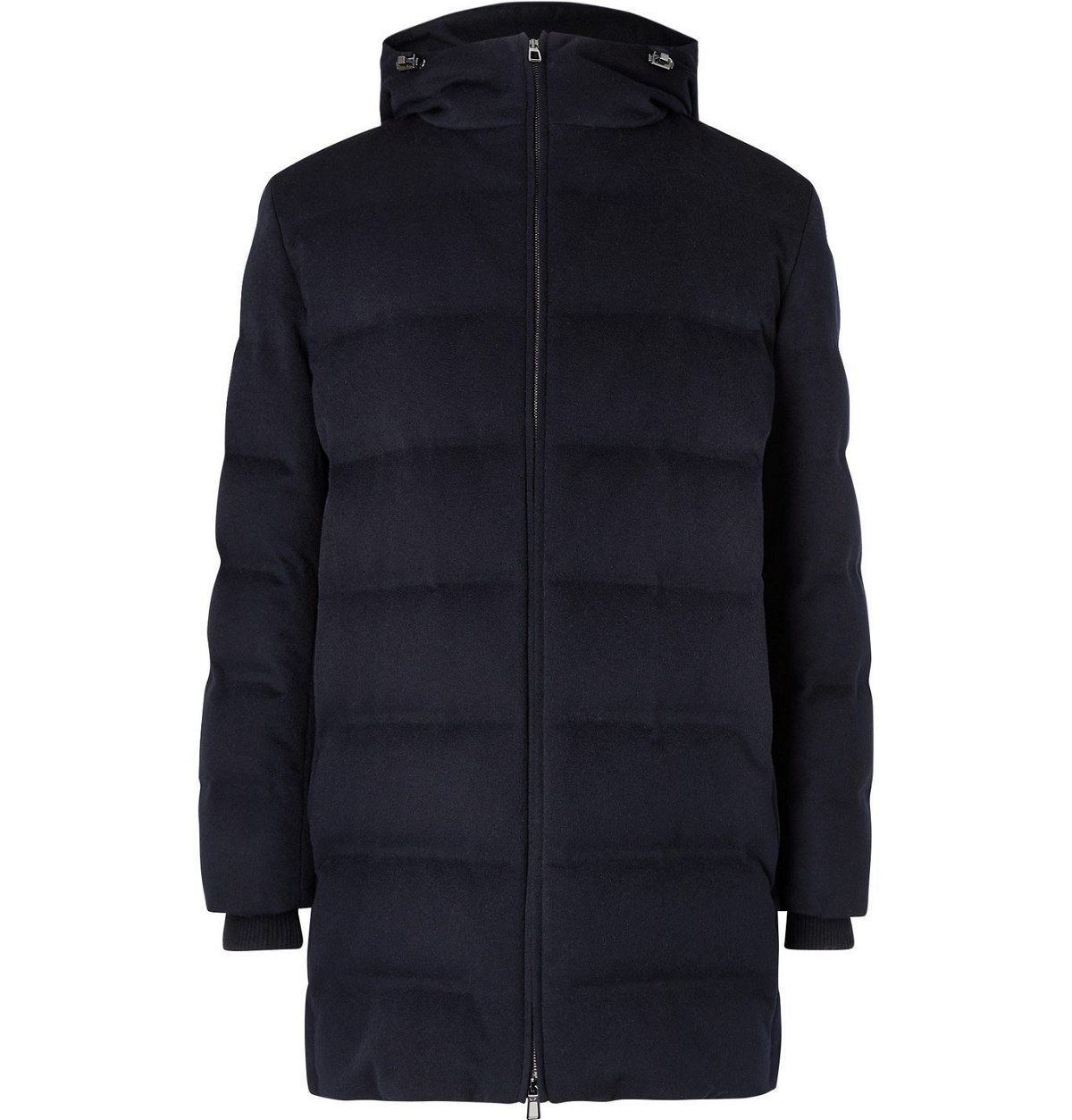 Photo: Loro Piana - C.O.L.D. Quilted Cashmere Hooded Down Jacket - Unknown