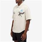 Represent Men's Icarus Short Sleeve Shirt in Off White