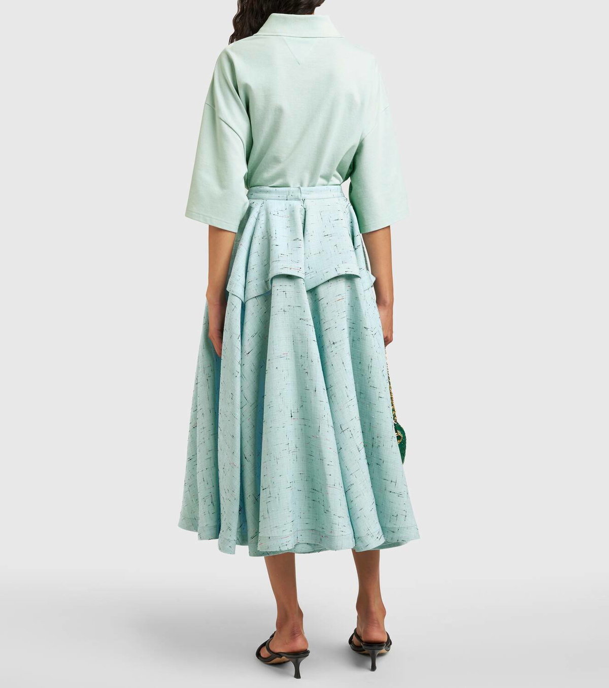 【送料&関税込】Bottega Veneta Printed Silk Skirt Bottega Veneta Shiny Fringe Leather Maxi Skirt | Saks Fifth