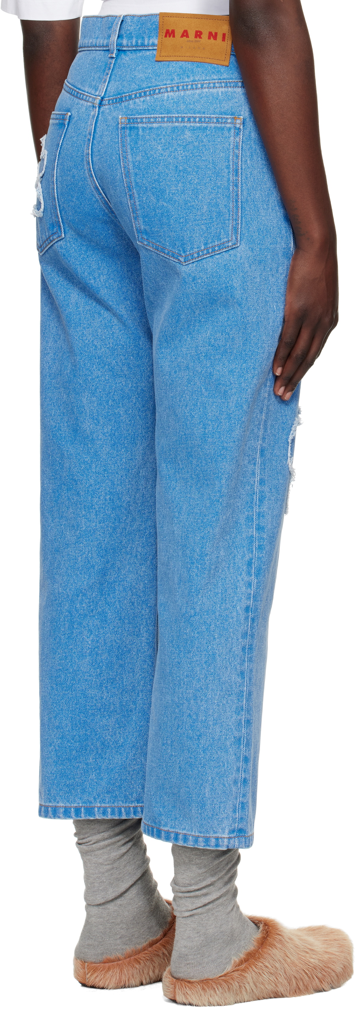 Marni Blue Boyfriend Jeans Marni