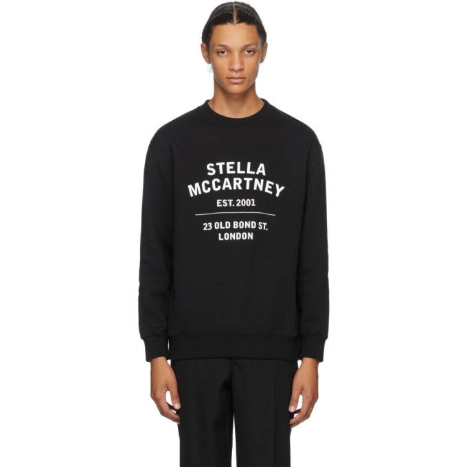 Stella McCartney Black 23 Old Bond Street Sweatshirt Stella McCartney