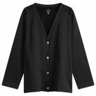 Needles Men's Bright Jersey Cardigan in Black