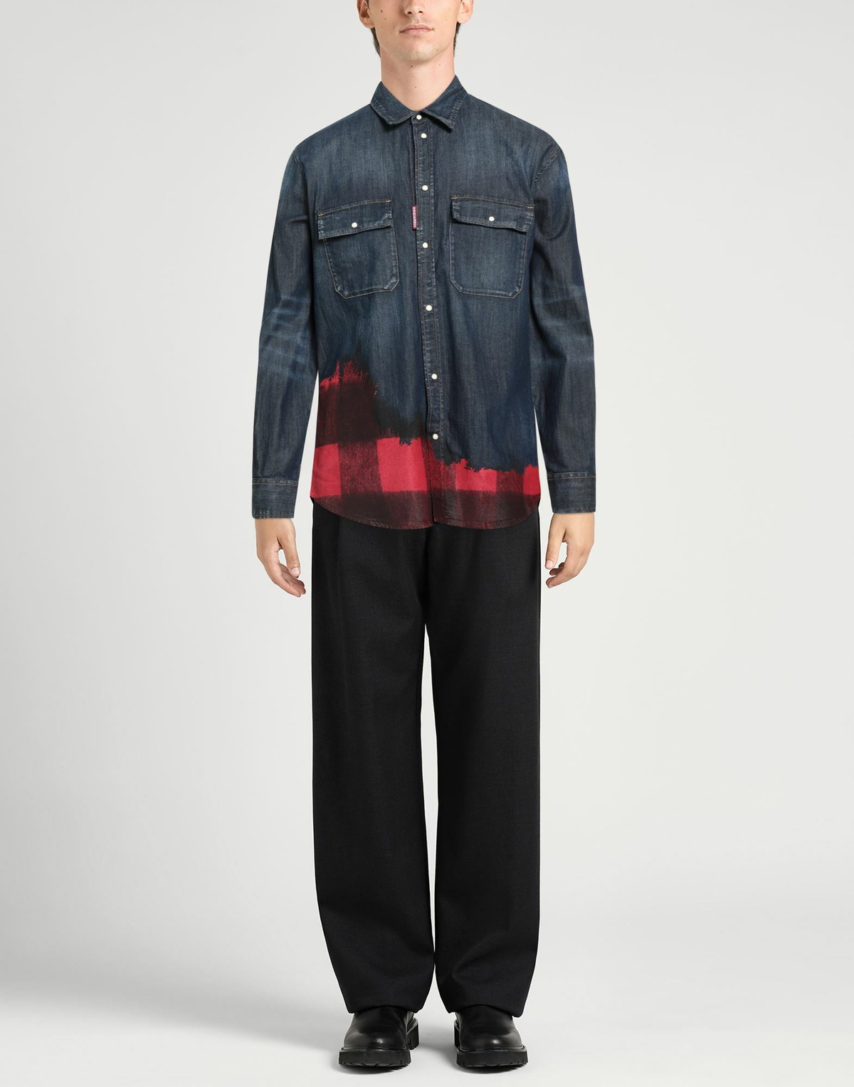 Dsquared2 Mens Denim shirt in Blue