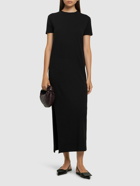 THE FRANKIE SHOP Maya Cotton Blend T-shirt Midi Dress