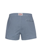 MC2 Saint Barth Man Fitted Cut Swim Shorts Harrys With Gingham Print