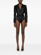 BETTTER Black Cut-Out Skirt Suit