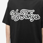 Y-3 Men's Gfx Yy Short Sleeve T-Shirt in Black