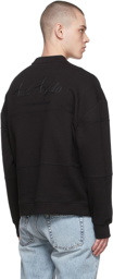 Axel Arigato Black Cotton Sweatshirt