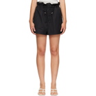 AGOLDE Black Lydia Shorts