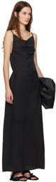 Ruohan Black Syros Maxi Dress