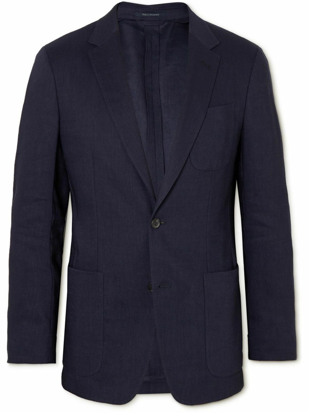 Photo: Dunhill - Stretch Linen and Wool-Blend Blazer - Unknown