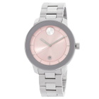 Movado Bold Quartz Pink Dial Unisex Watch 3600872