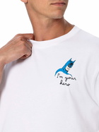 MC2 Saint Barth Man Cotton T-shirt With Batman Print And Embroidery | Batman Special Edition