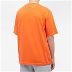 Heron Preston Men's CTNMB Collar Logo T-Shirt in Orange