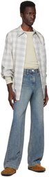 LOW CLASSIC Blue Faded Jeans