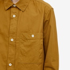 MHL by Margaret Howell Men's Overall Overshirt in Ochre