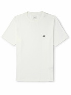 C.P. Company - Logo-Appliquéd Cotton-Jersey T-Shirt - White