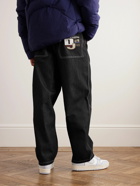 DIME - Djco Straight-Leg Logo-Embroidered Jeans - Black