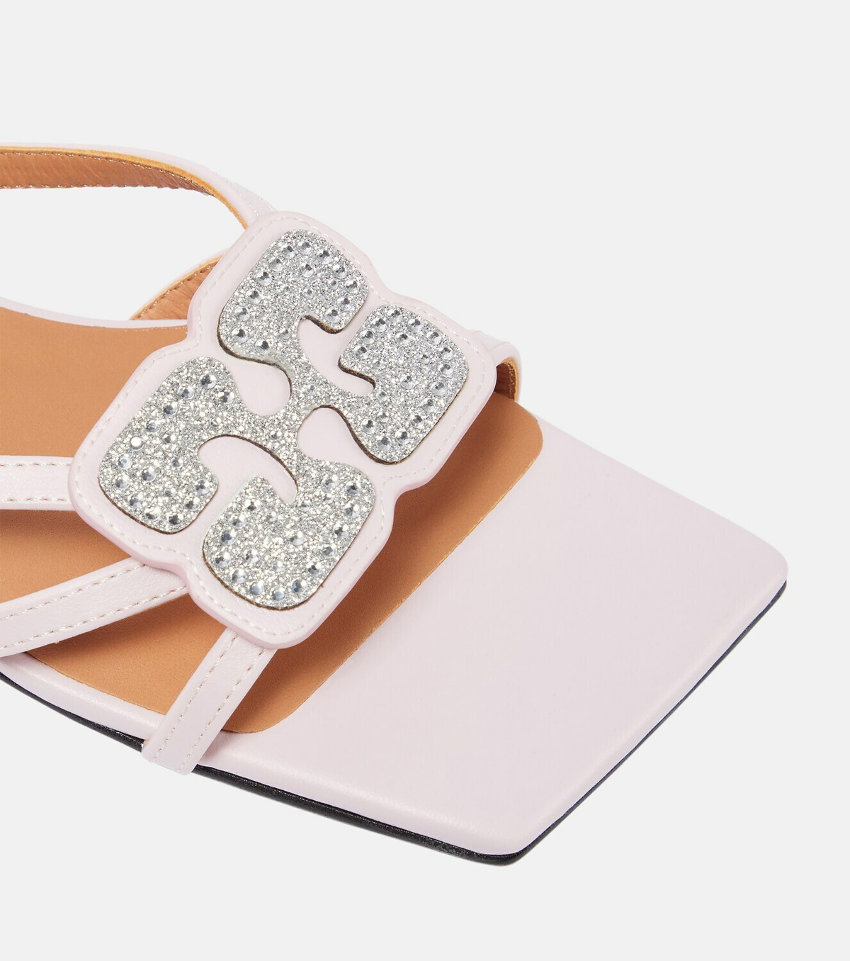 【関税＆送料込み】GANNI Sandals Ganni Performance Webbing sandals - Sandals - Compare Prices