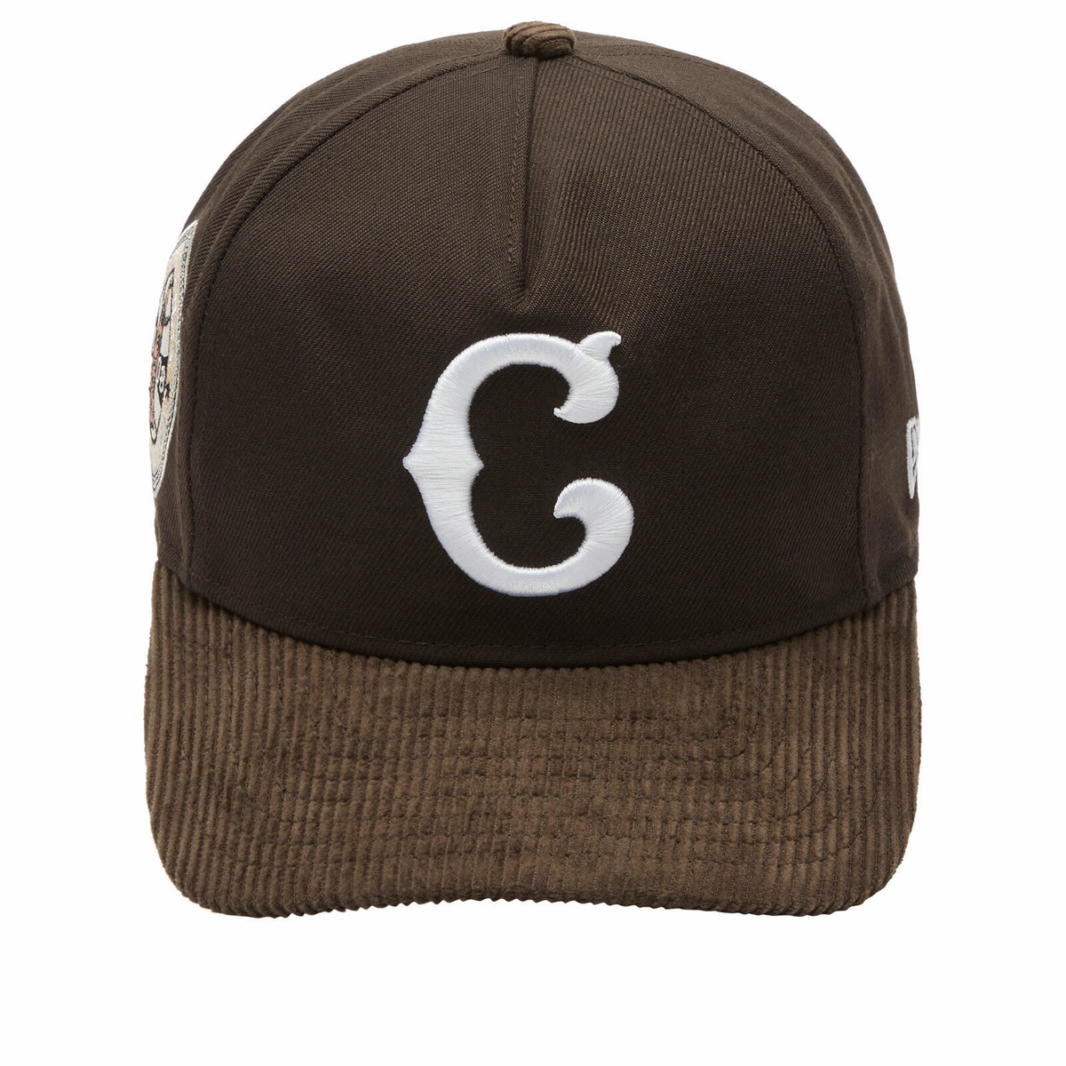 New Era Chicago Cubs Coops Cord 19Twenty Cap in Brown 