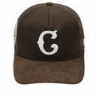 New Era Chicago Cubs Coops Cord 19Twenty Cap in Brown 