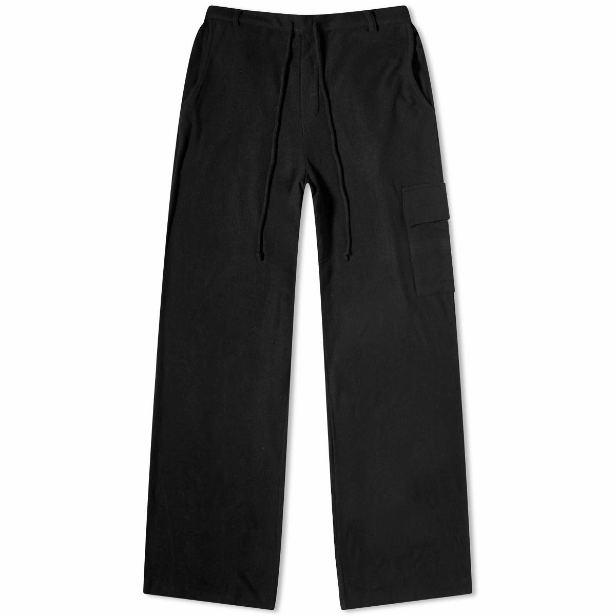 DONNI. Women's Sweater Cargo Pants in Jet DONNI.