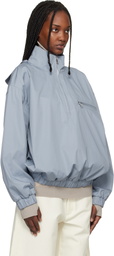 Rier Gray Cotton Suit Avio Suit Windbreaker