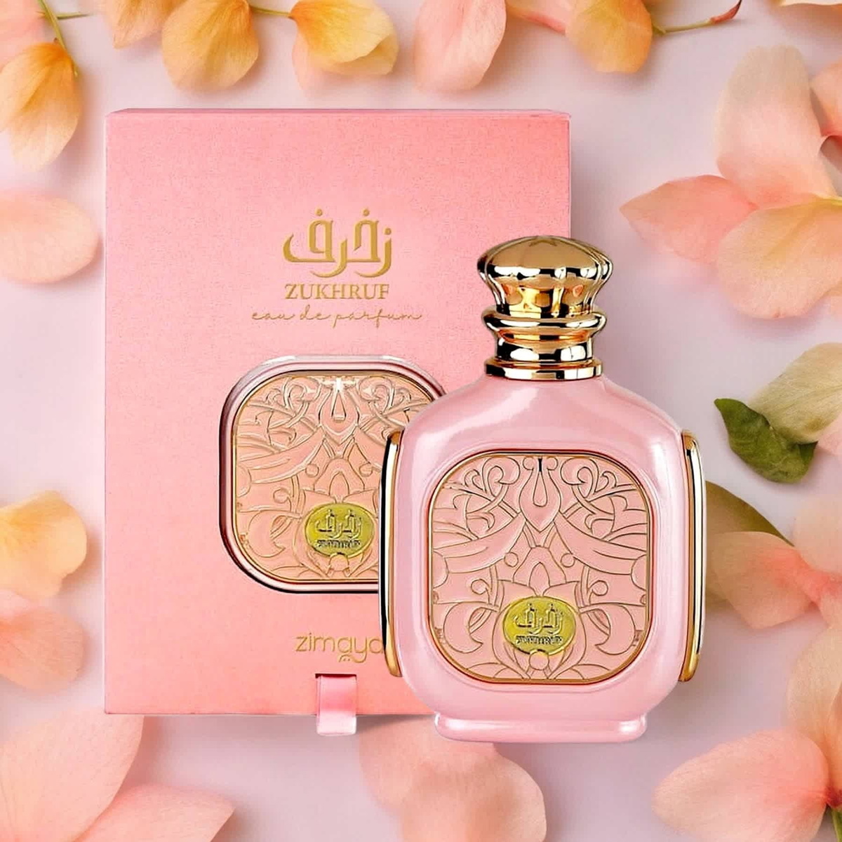 Zimaya Unisex Zukhruf Pink EDP Spray 3.4 oz Fragrances 6290171074083