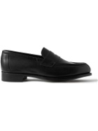 George Cleverley - Cannes Leather Penny Loafers - Black