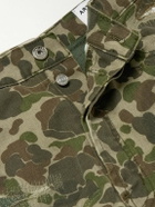 Gallery Dept. - Venura Straight-Leg Patchwork Camouflage-Print Cotton-Canvas Trousers - Green
