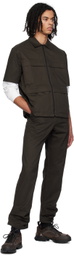 GR10K Brown Solid Shirt